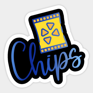 chips Special kids Sticker